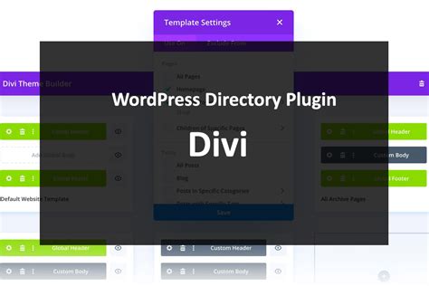 Wordpress Directory Plugin Divi