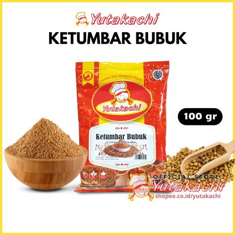 Jual KETUMBAR BUBUK 100gr Yutakachi Ground Coriander Powder 100