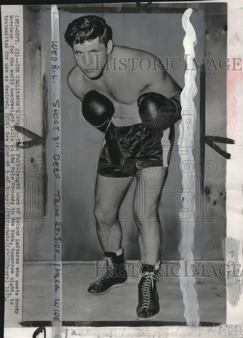 1953 Press Photo Boxer Roland La Starza - pis13144 | eBay