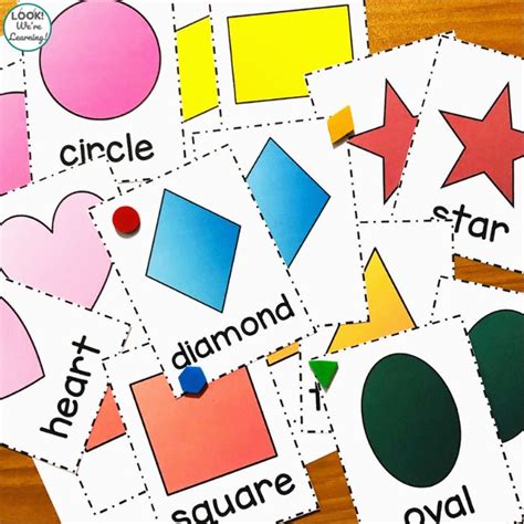 Free Printable Flashcards Shape Flashcards Look Were Learning