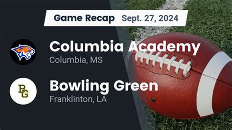 Football Recap Columbia Academy Piles Up The Points Against St Aloysius