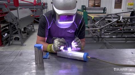 Purge Welding Stainless Fabrication Series 11 Youtube