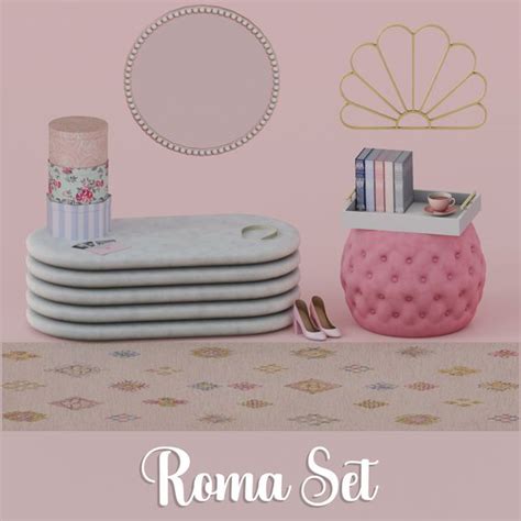 Roma Set Mechtasims Sims 4 Sims 4 Custom Content Sims