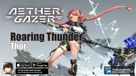 Roaring Thunder Thor Character Skill Preview And Tutorial Tier List