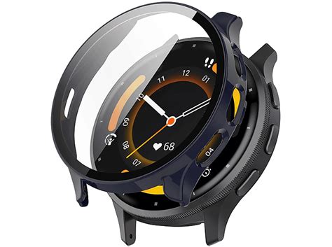 WIGENTO Kunststoff Design Hülle H9 Hart Glas Watch Schutz Hülle für