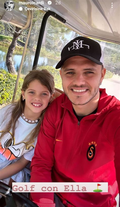 Galatasaray Facts On Twitter Mauro Icardi K Z Isabella Ile Golf