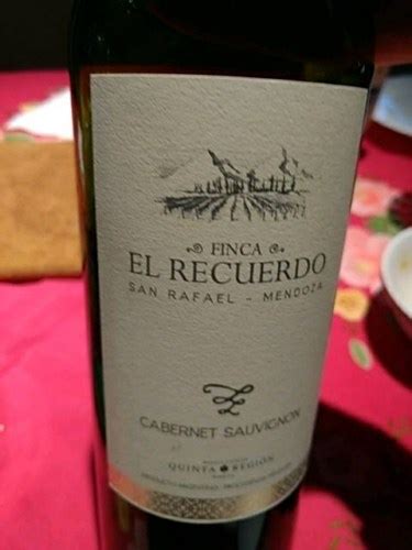 Finca El Recuerdo Cabernet Sauvignon Vivino US