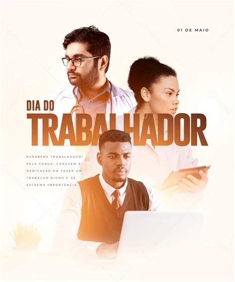 Dia Do Trabalhador 1 De Maio Data Comemorativa Social Media PSD