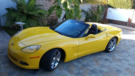 Yellow Convertible Automatic K Corvetteforum Chevrolet