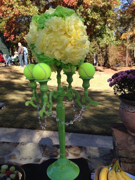 Tennis Centerpiece Tennis Wedding Tennis Decorations Tennis Event