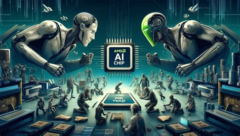 AMD Vs NVIDIA The AI Chip War AI Generated Free Images And Icons