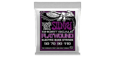 Ernie Ball Power Slinky Flatwound Short Scale Electric