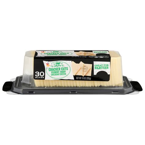 Save On Giant Cracker Cuts Cheddar Cheese Sharp Vermont 30 Ct Order