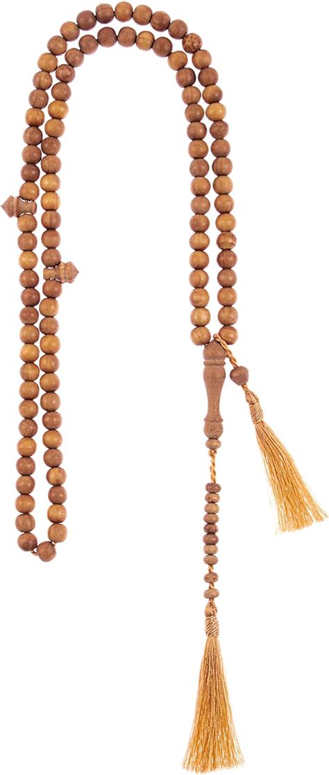 Amazon Sandalwood Prayer Beads Islam Masbaha 99 Natural 8mm