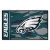 FANMATS Philadelphia Eagles Patterned 1 5 Ft X 2 5 Ft XFIT Design