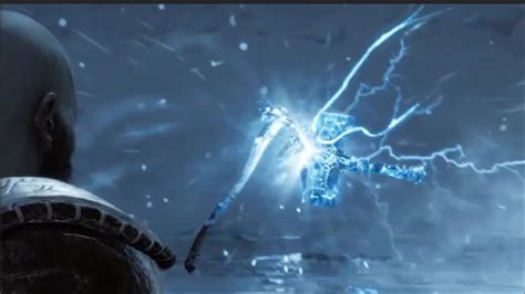 Epic Kratos Vs Thor Weapon Clash Scene God Of War Ragnarok Youtube