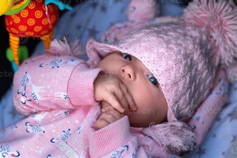 cute little baby girl with blue eyes 16519250 Stock Photo at Vecteezy