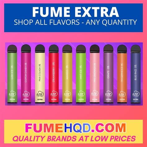 Fume Extra Disposable - Shop All Flavors – FUMEHQD.COM