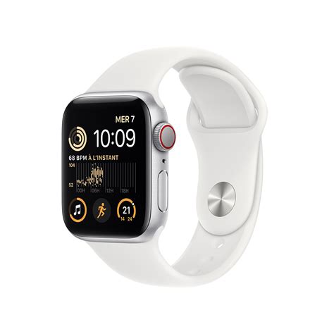 Apple Watch Se Gps Cellular Silver Aluminium Bracelet Sport