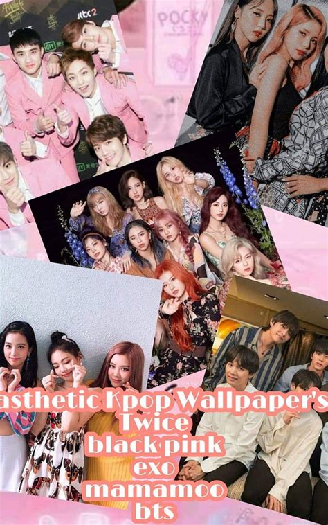 Easthetic Kpop Bts Black Pink Twice Exo Mamamoo Home For Your