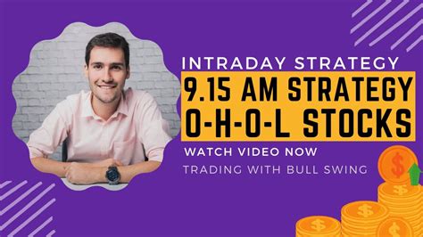 Intraday Trading Strategies Trading With Bull Swings Open High Open