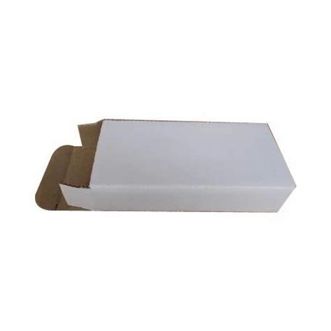 White Rectangular Folding Box For Packaging Weight Holding Capacity Kg