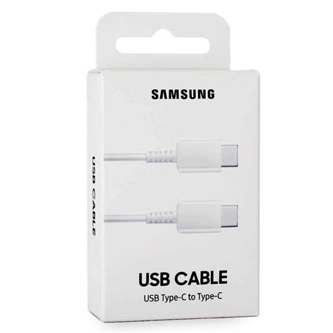 Samsung Cable Type C Type C M Blanco Ep Da Bwe