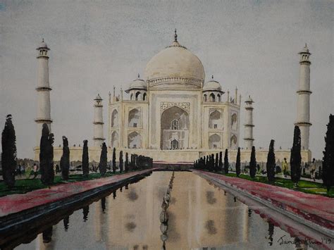 The Taj Mahal Painting By James Shand Fine Art America