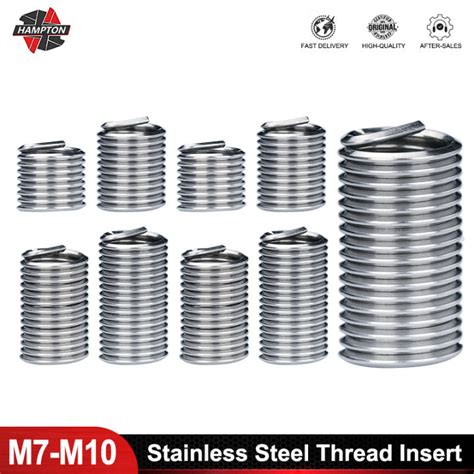 Hampton Stainless Steel Thread Repair Insert Kit M M M M Rivet Nut