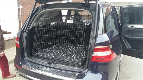 Pet World 38 Premium Small Sloped Car Dog Cage Suitable For Mercedes