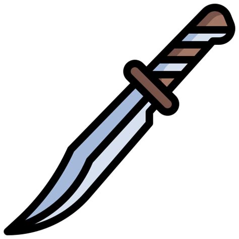 Knife Surang Lineal Color Icon