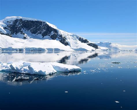 HD wallpaper: iceberg, ice floes, water, antarctica, waters, polar ...