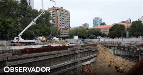 Constru O Da Linha Rubi Do Metro Do Porto Dever Demorar Quase Tr S