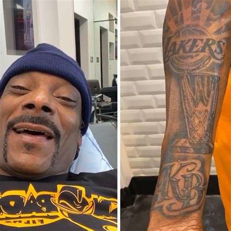 Snoop Dogg Gets New Tattoo to Commemorate Lakers’ Latest NBA ...