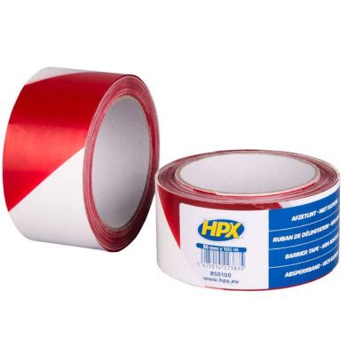 Hpx Red White Barrier Tape Mm Meter Crop