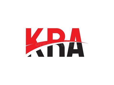 KRA Letter Initial Logo Design Vector Illustration Stock Vector ...