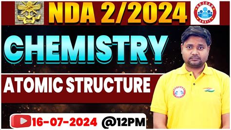 NDA 02 2024 NDA Practice Set 02 Atomic Structure Chemistry For NDA