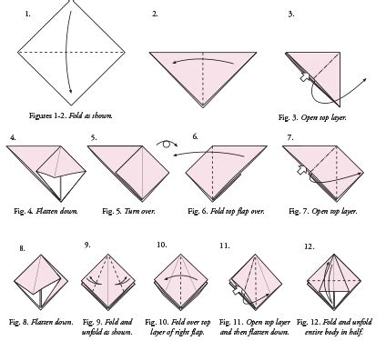 Origami Octopus Instructions Origami Instructions Art And Craft Ideas