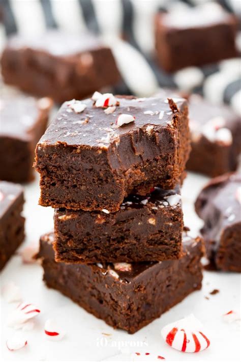 Paleo Vegan Peppermint Frosted Brownies Gluten Free