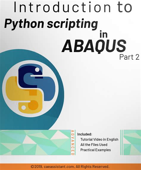 Python Scripting In ABAQUS Part 2 - CAE Assistant