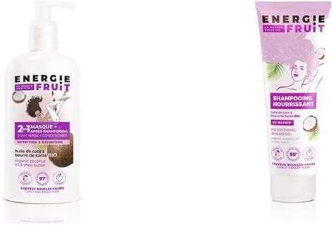 ENERGIE FRUIT Masque Après Shampoing Coco Beurre de Karité BIO