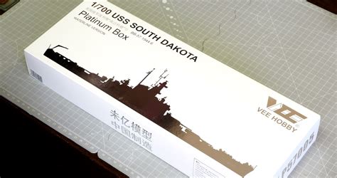 USS SOUTH DAKOTA - VEE HOBBY- 1:700 - PLASTIC KIT UNBOXING - REVIEWS ...