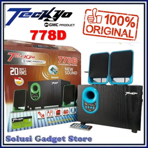 Jual Speaker Aktif Gmc Teckyo B Extra Super Sound Bluetooth D