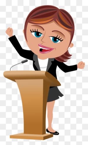 Motivational Clipart Public Speaking 14 - Public Speaking Clipart Black ...