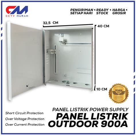 Jual BOX PANEL LISTRIK OUTDOOR 900A Ukuran 32 5cmX10cmX40cm PANEL