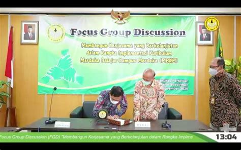 Fgd Dengan Mitra Dalam Rangkaian Acara Lokakarya Kurikulum Mbkm