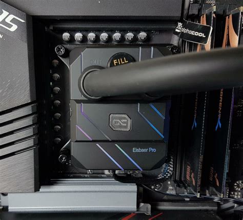 Alphacool Eisbaer Pro Hpe Aurora Cpu Aio Review Enostech