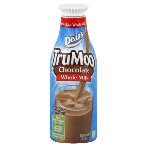 Dean S Chug Bottle Trumoo Milk Chocolate Whole