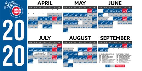 Iowa Cubs 2024 Schedule Home - prudi johnath