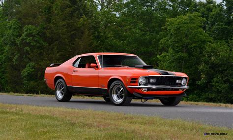 S114 1970 Ford Mustang Mach 1 Fastback Calypso Coral 11